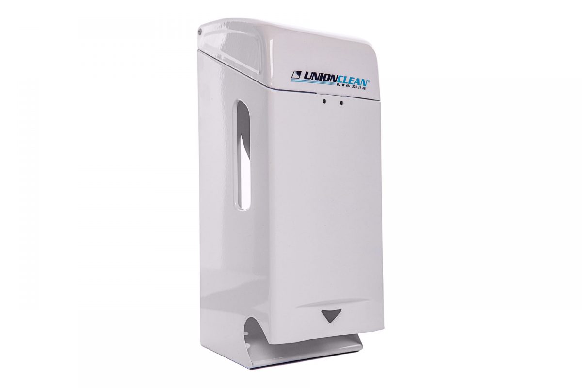 Dispenzer za 2 toalet rolne metalni beli