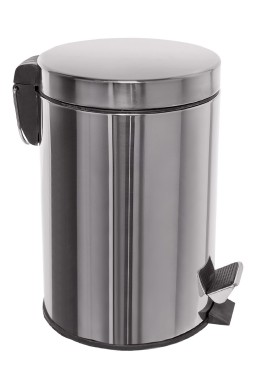 Waste disposal pedal bin – stainless steel – 20 lit.