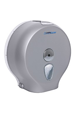 Mini dispenser for JUMBO toilet paper rolls ABS matt-chrome