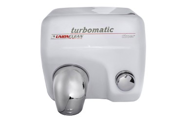 Hand Dryer – turbomatic white enamel timer