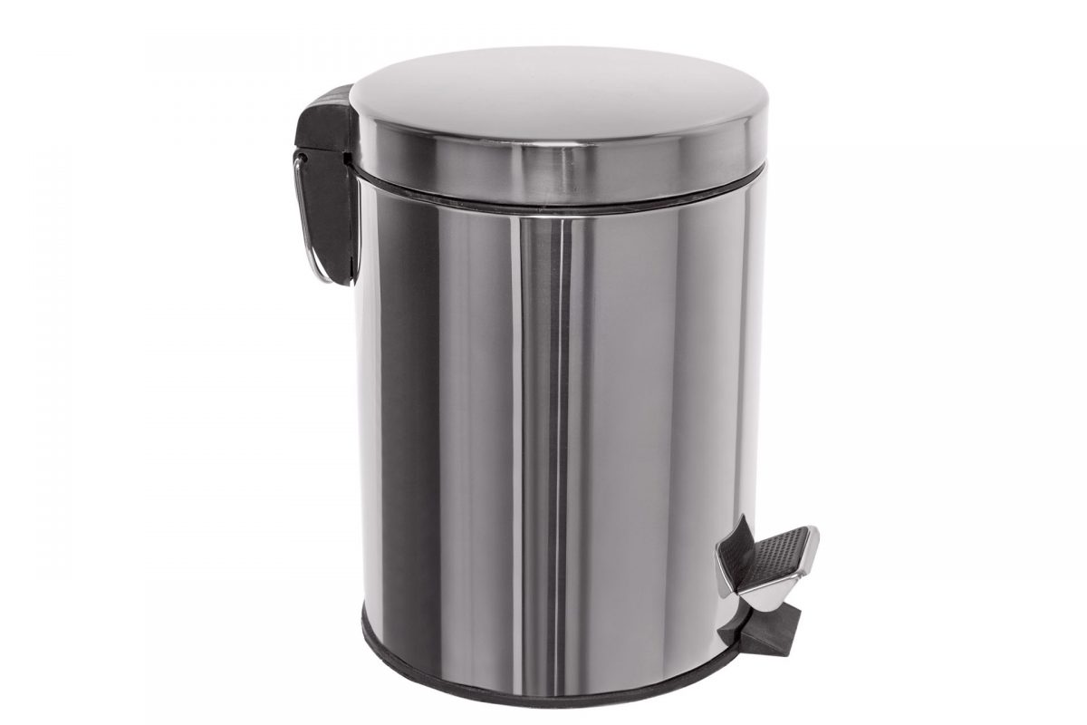 Kanta 5 lit. INOX sa pedalom
